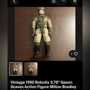 Vintage Gaxon Graves action figure